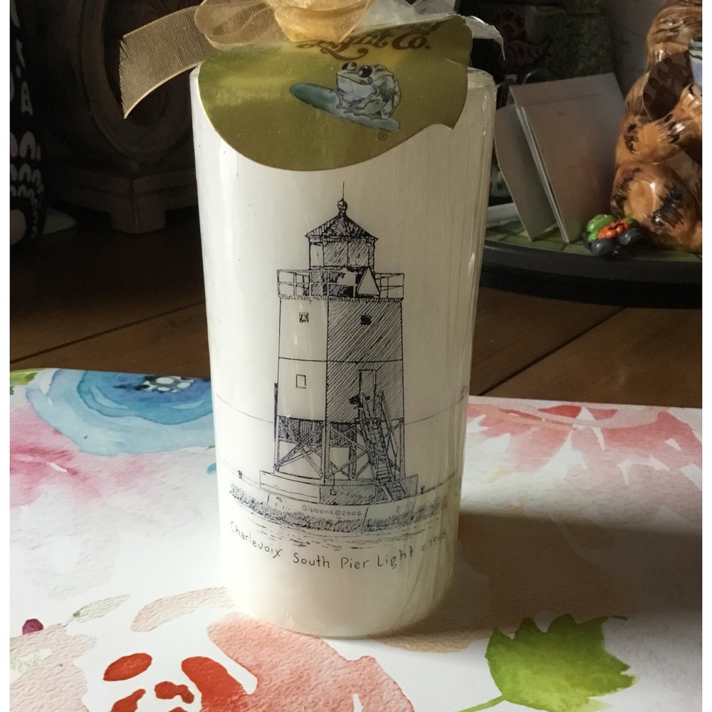 Bullfrog and Co South Pier Lighthouse Charlevoix new